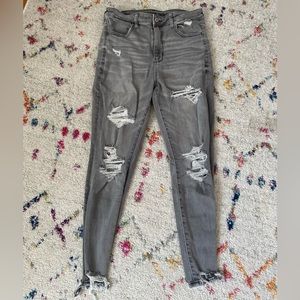 American Eagle ripped jeans